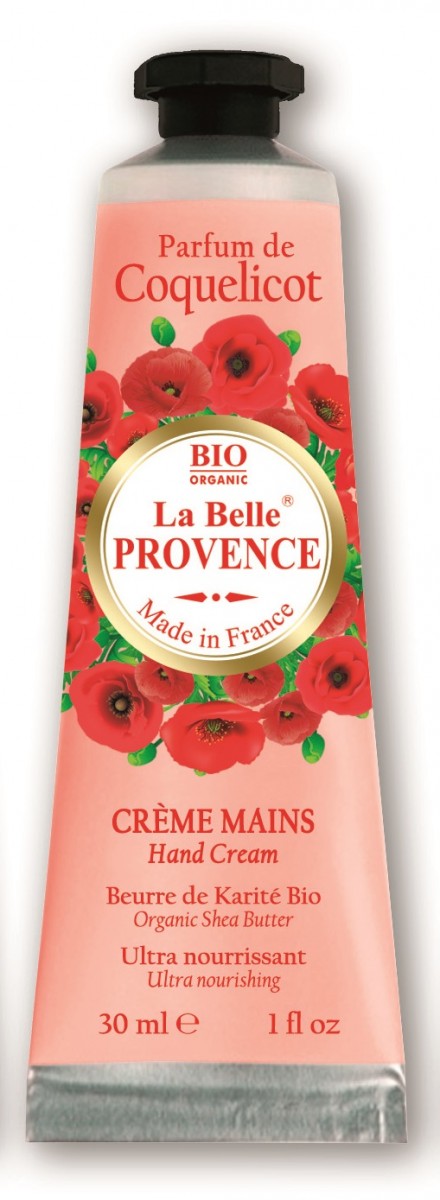 Крем для рук с маком La belle Provence 30 мл