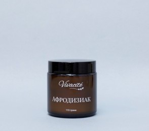 Ароматическая свеча Афродизиак в темном стекле, 110 гр