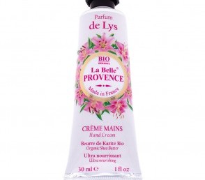 Крем для рук с лилией La belle Provence, 30 мл