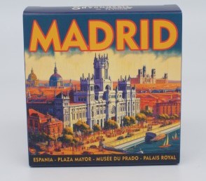 Круглое мыло с мускусом в картонной коробке Мадрид 100 г Круглое мыло с мускусом в картонной коробке Мадрид 100 г