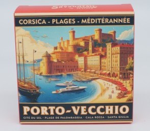 Круглое мыло с хлопком в картонной коробке Порто Веккьо 100 г Круглое мыло с хлопком в картонной коробке Порто Веккьо 100 г